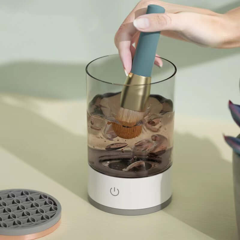 Automatic Makeup Brush Cleaner