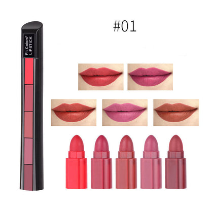 5 in 1 Velvet Matte Lipstick