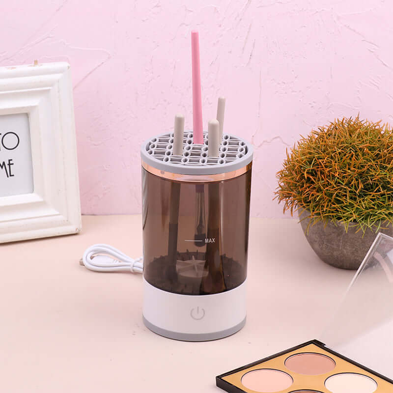 Automatic Makeup Brush Cleaner